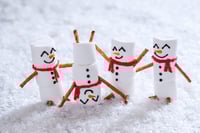 snowmen playing